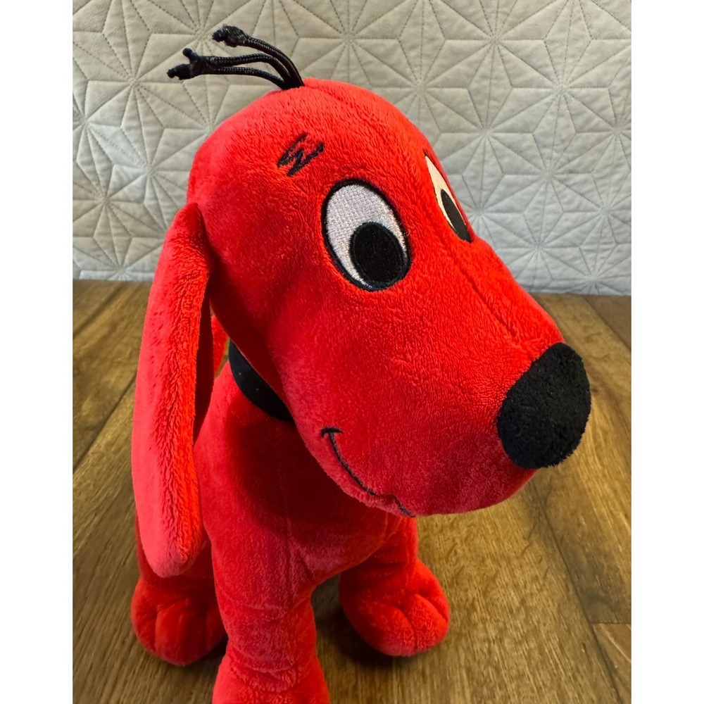 Kohls Cares Clifford the Big Red Dog Plush Toy Stuffed Animal Soft Clean 13 Inch